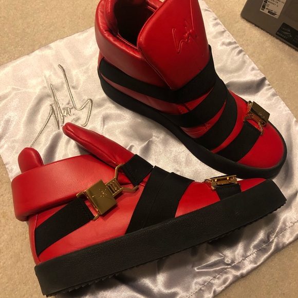 Giuseppe zanotti Red Sneaker - Picture 8 of 11